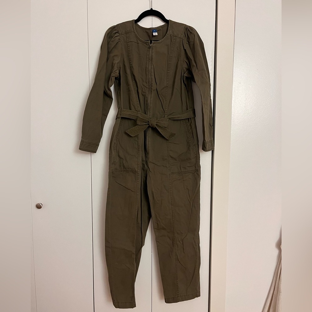 Old Navy Olive Green Jumpsuit